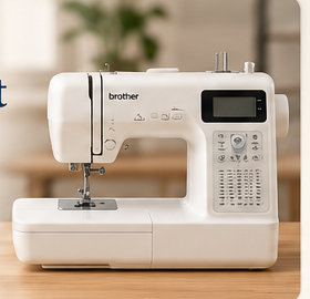 A sewing machine ready for service